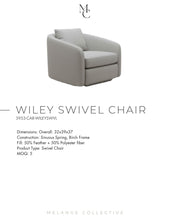 Load image into Gallery viewer, Wiley Swivel Chair
